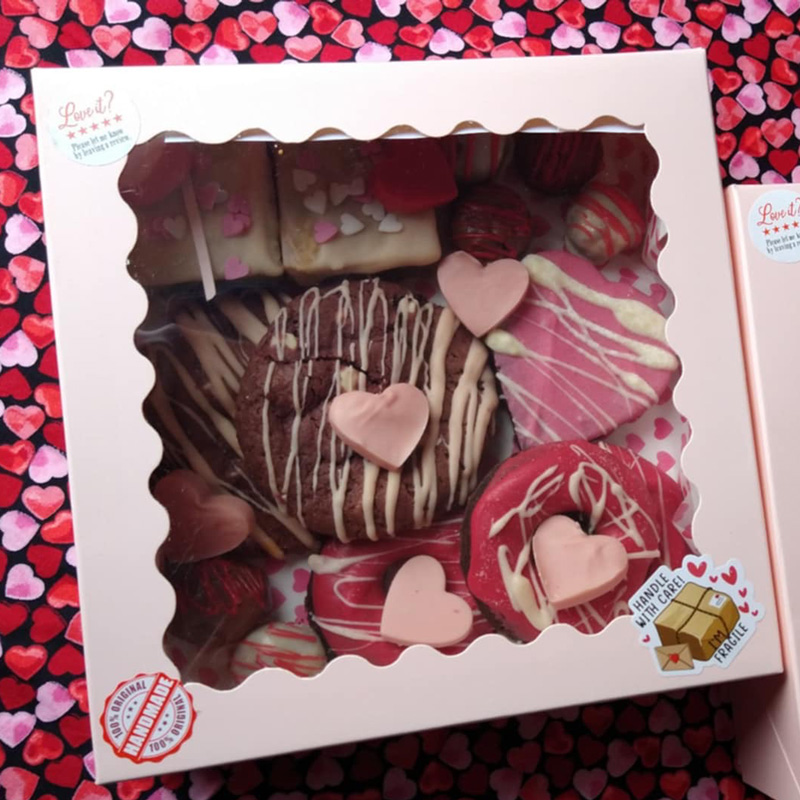 Lovers-box Rosie's Sweet Eats - not just for valentines. Lover's Box