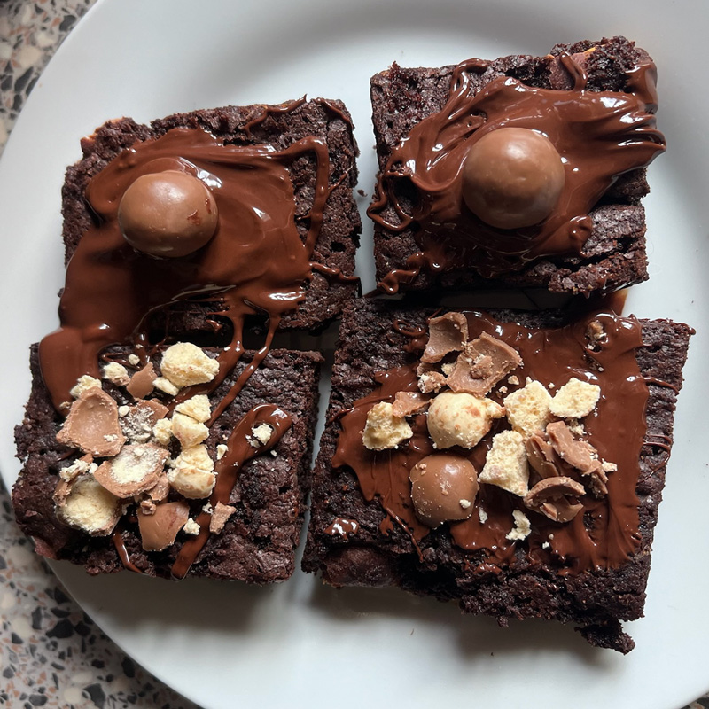 MalteserBrownies Malteser Brownies