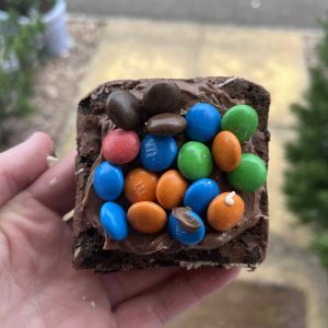 M&M Brownie