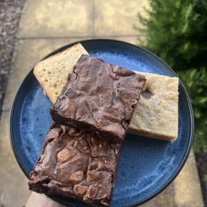 Milky Star Brownie