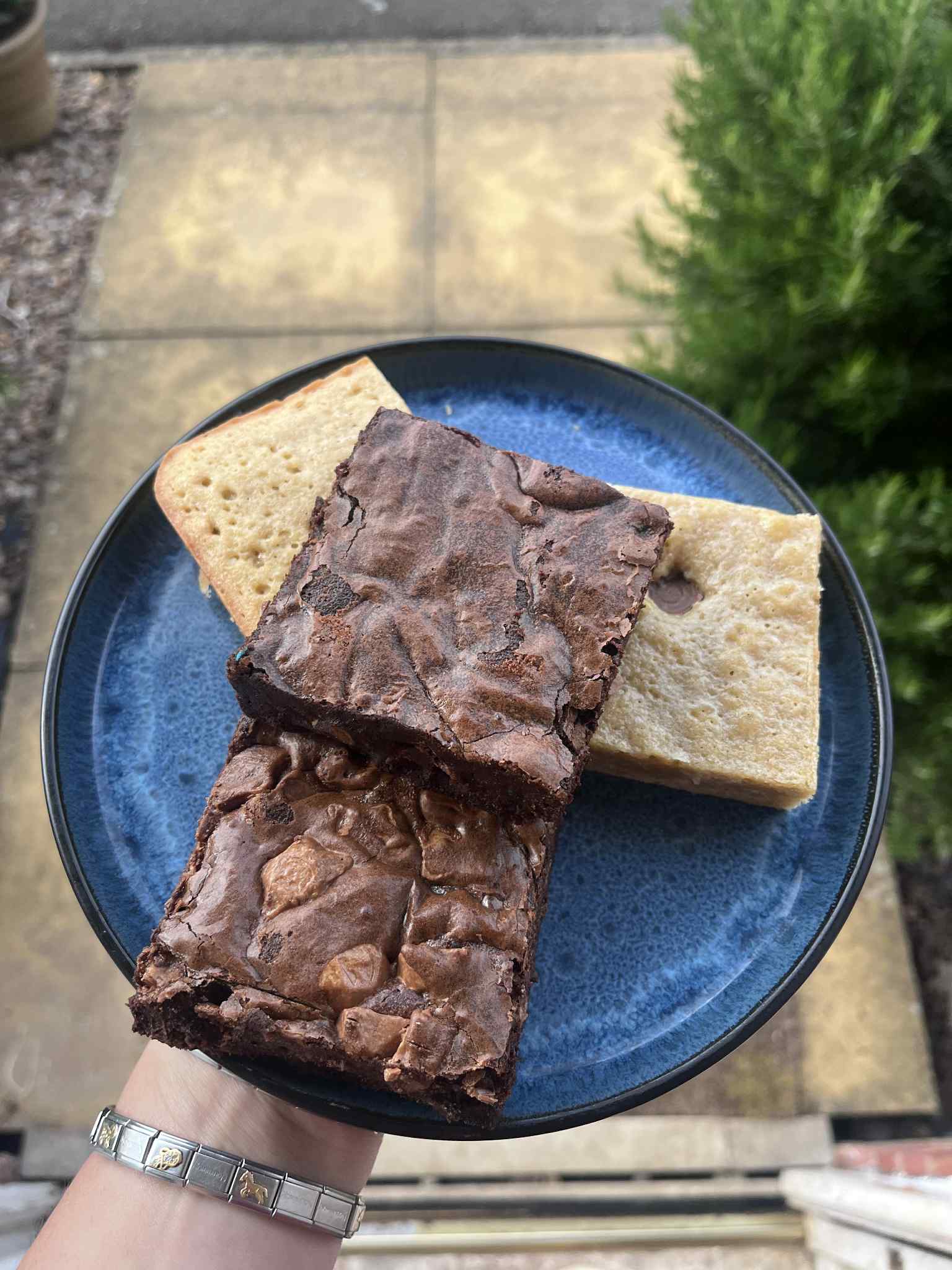 Milky Star Brownie